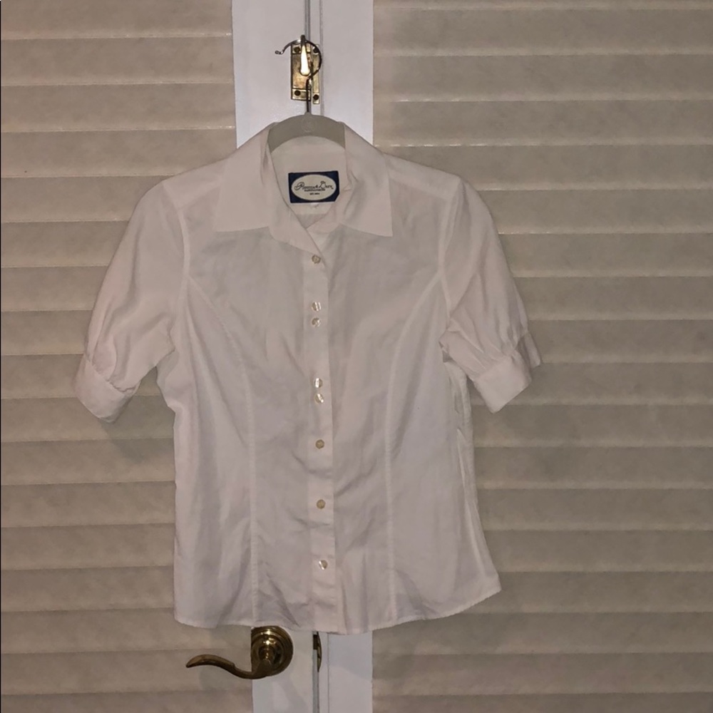 Rebecca and Drew short sleeve button down